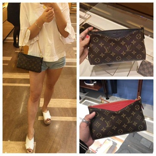 LV Monogram Pallas Clutch M41638 in 2023