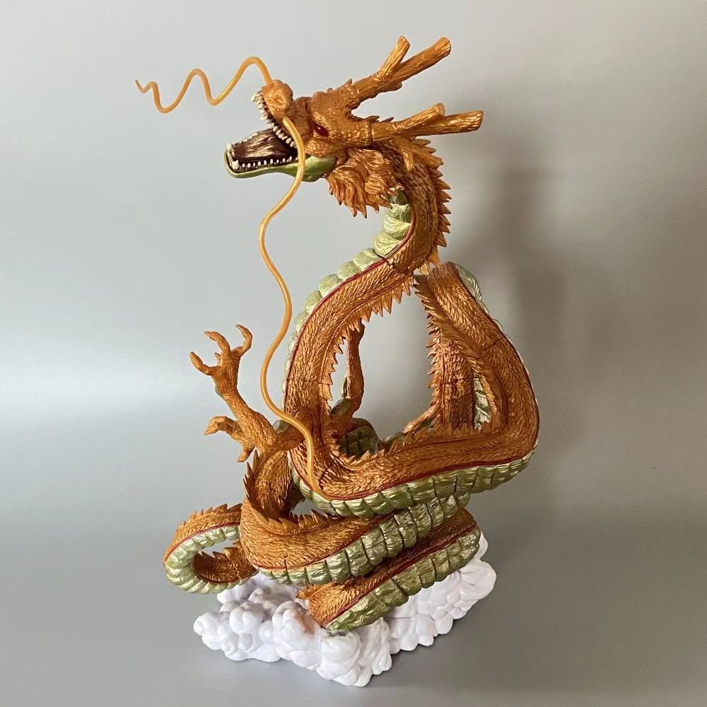 七龍珠公仔 一番賞系列 抬頭龍 金色神龍 重塗 地球 神龍 假山 場景手辦 模型 擺件 動漫周邊 | 蝦皮購物