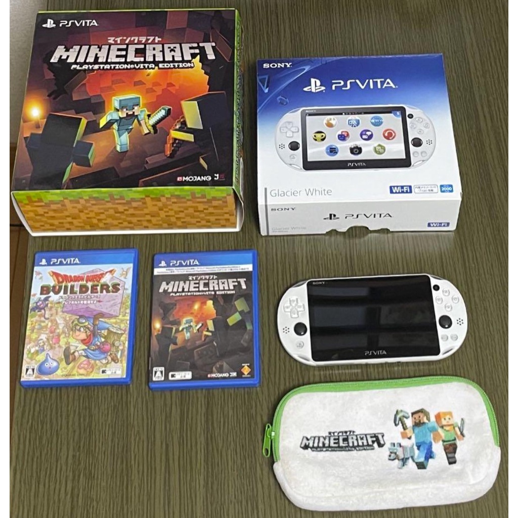 PS Vita 本体 マインクラフト付き Amazon | PlayStation Vita マインクラフト限定モデル ソフト