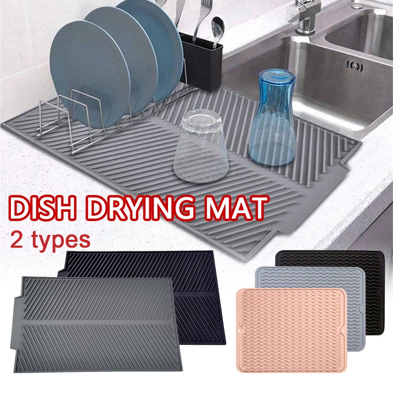 Foldable Insulated Soft Rubber Dishes Protector Sink Mats Di | 蝦皮購物