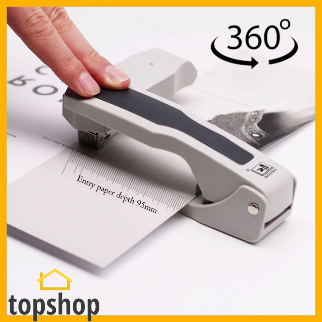 360 Degree Rotating Stapler Heavy Duty Manual Staplers Porta 蝦皮購物