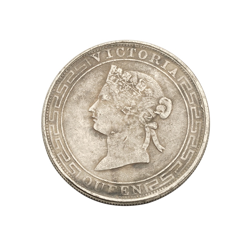 1867年香港壹圓銀幣銀元維多利亞女王紀念硬幣銀圓仿古錢幣收藏| 蝦皮購物