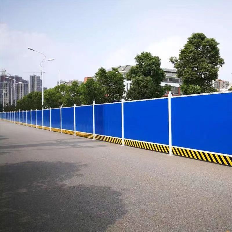 【隔離板 隔離網】戶外施工圍擋建筑工地彩鋼圍擋市政工程道路臨時圍欄鐵皮泡沫擋板 | 蝦皮購物