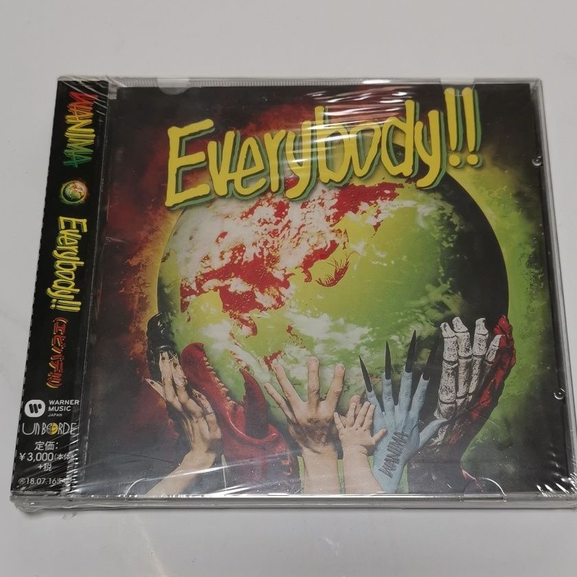 【全新】WANIMA EVERYBODY !!CD 收藏推薦 原版