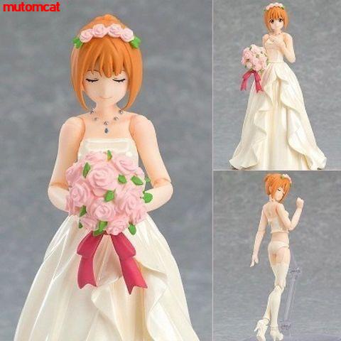 &g心動款^上新款%！新款WF限定figma花婿新郎046新娘婚紗047可動