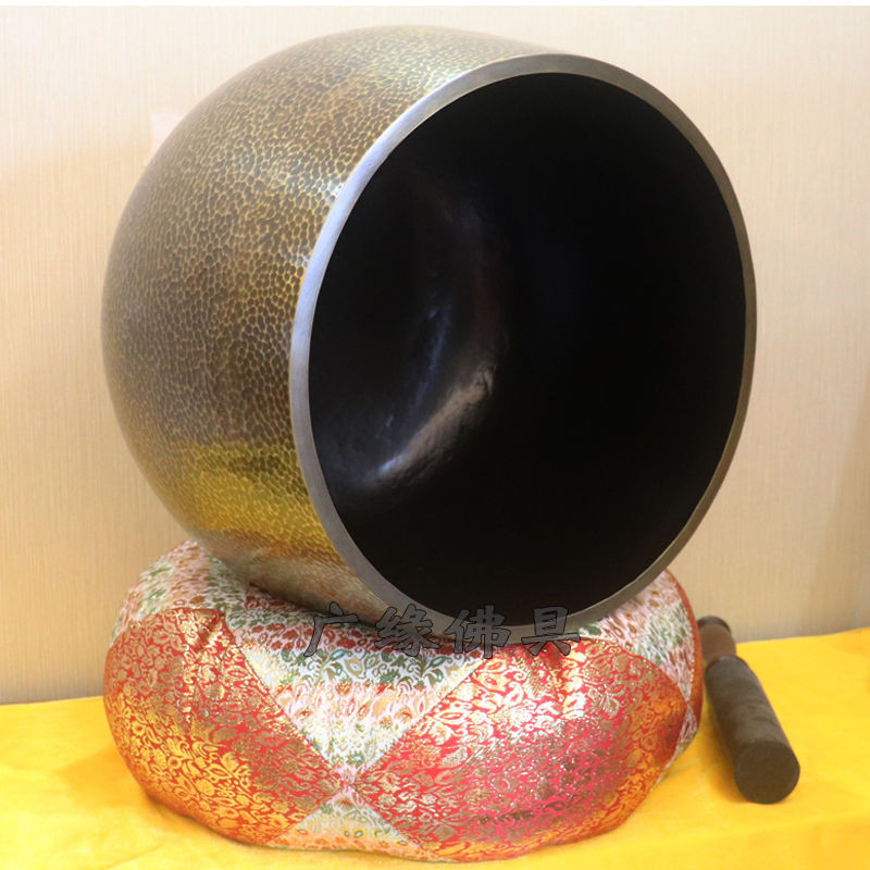 大促銷臺灣銅磬法器特厚大磬青銅罄缽寺廟僧磬純銅大磬佛音缽銅缽靜心缽