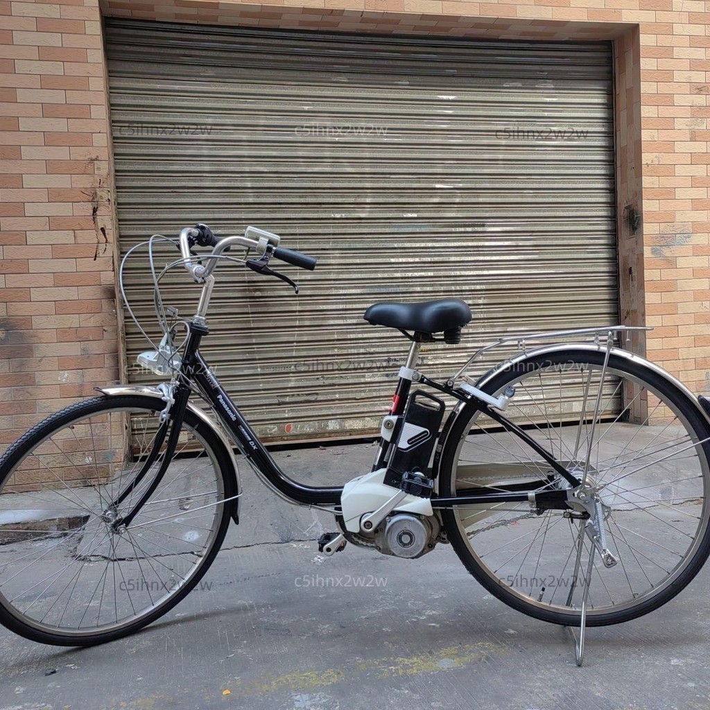 日本原裝進口二手自行車松下26寸成人鋰電池電動助力內三變速單車| 蝦皮購物