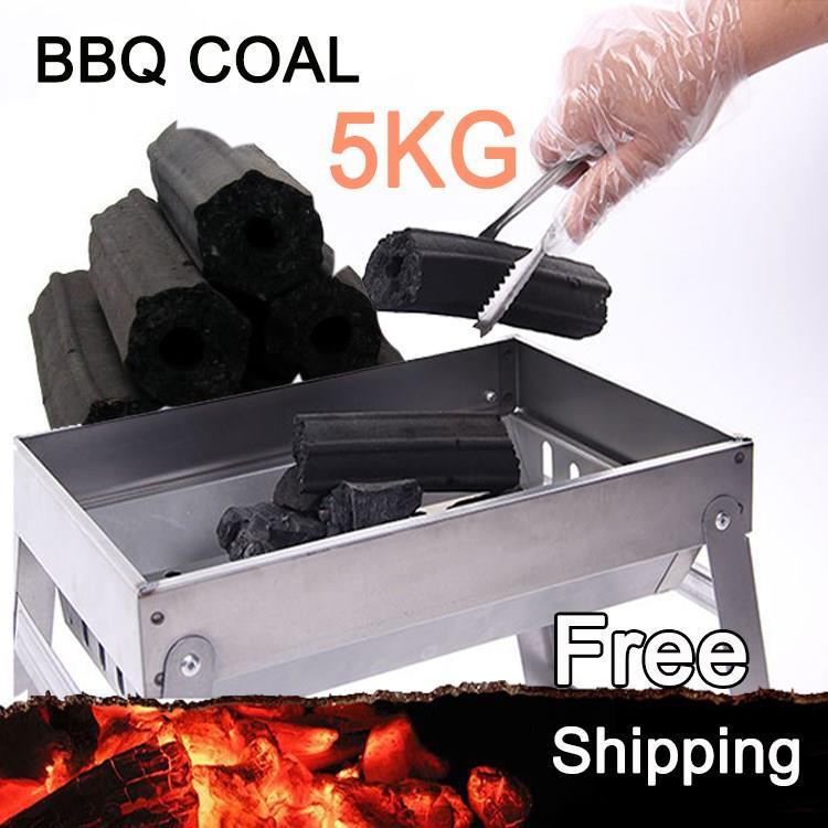 Barbecue Charcoal Briquettes Sack of 5KG BBQ Coal Briquette 蝦皮購物