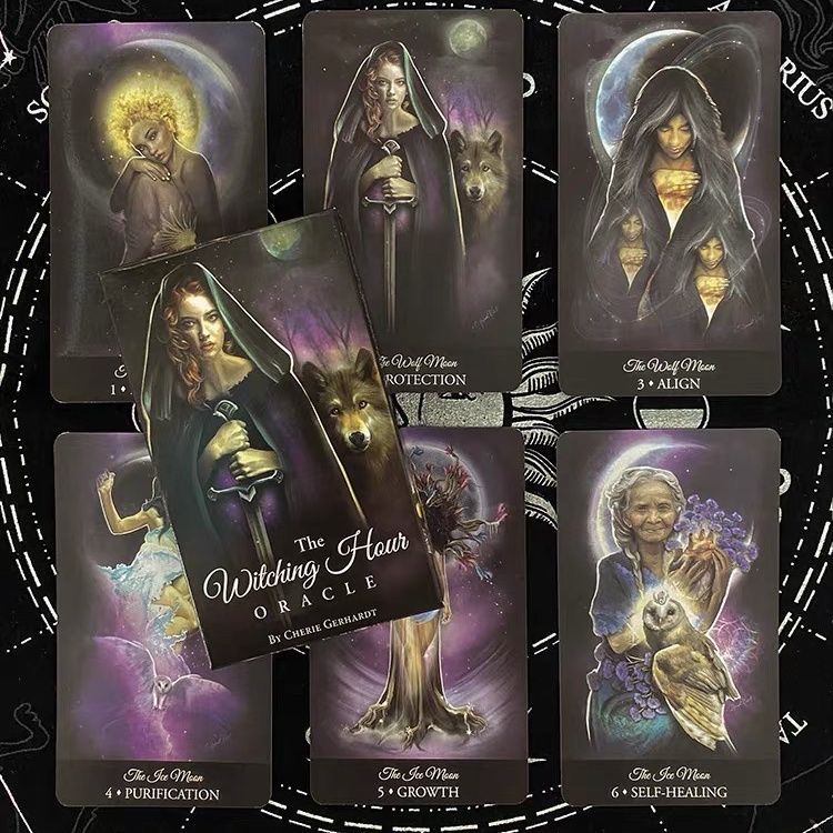 「寶時玄境」巫靈時刻神諭卡 Witching Hour Oracle 英文訂製桌遊牌卡 聚會派對 | 蝦皮購物