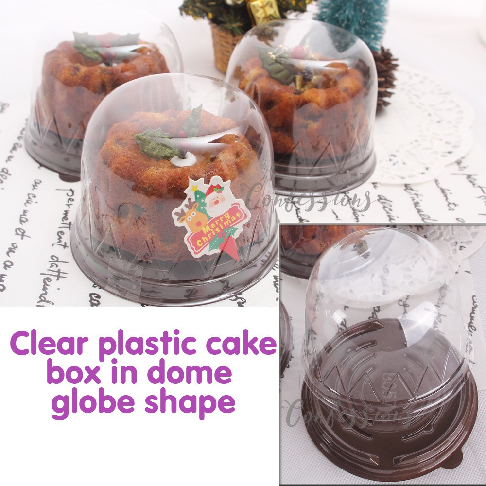 4 inch round cake box