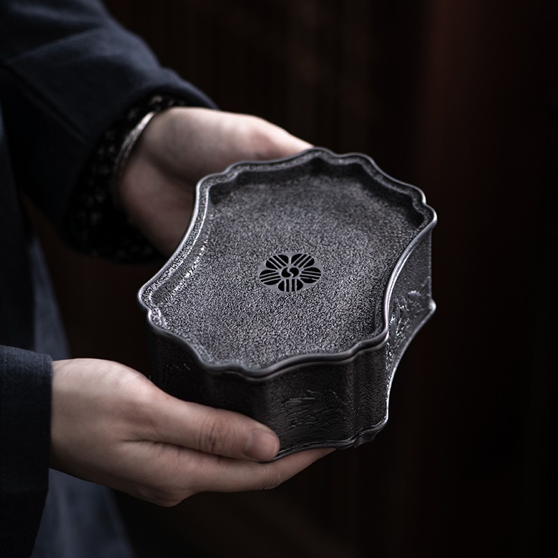 純錫日式復古老壺承【鹿港春囍堂 現貨】 茶盤 壺承 純錫 乾泡茶盤 蓄水盤 茶托 茶台 壺承 茶船 茶承 干泡茶盤 泡茶 | 蝦皮購物