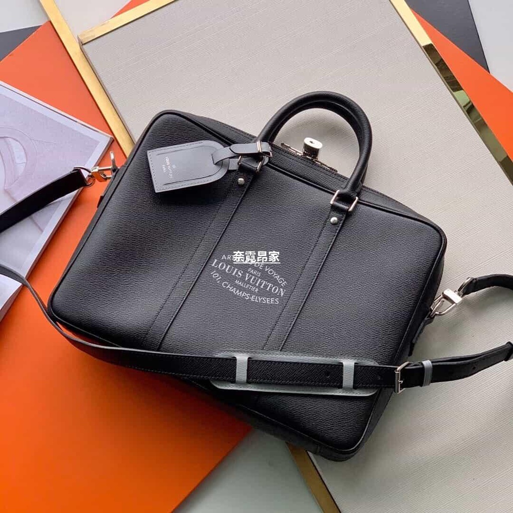 Louis Vuitton Armand Briefcase MM M55227-black