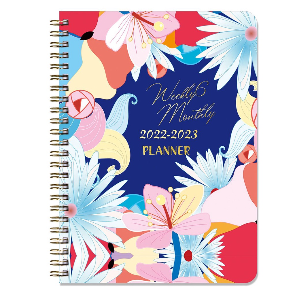 Daily Calendar Planner Notebook 20222023 Weekly Monthly Off 蝦皮購物