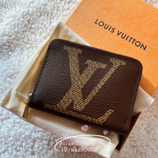 Louis Vuitton Love Lock Zippy Coin Purse Brown Pony-style calfskin  ref.191166 - Joli Closet