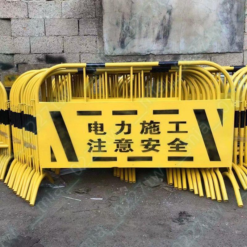 鐵馬護欄道路施工隔離欄臨時移動圍欄工地警示圍擋市政交通防護欄QQQQ | 蝦皮購物