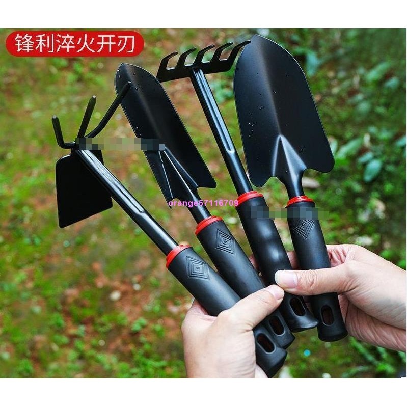 聚香緣鏟子 鐵鏟 小鏟子 種花工具 三件套 小耙子 小鋤頭 鐵鍬 農用趕海園藝種菜 | 蝦皮購物