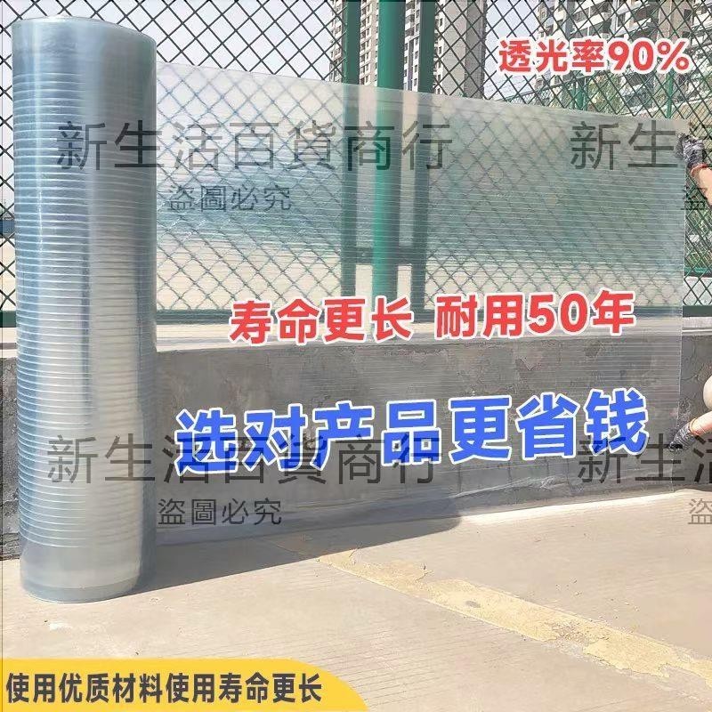 FRP采光板陽光房陽光板樹脂玻璃纖維板透明板防雨棚防曬防凍平板 | 蝦皮購物
