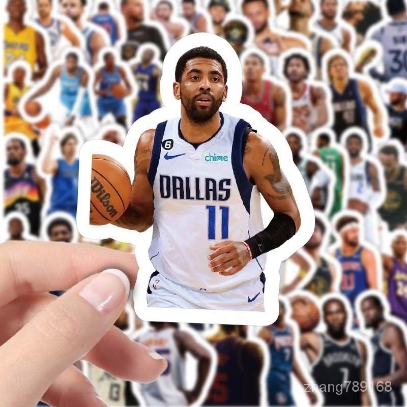 【未來優選】206張美式複古NBA球星貼紙ins潮流籃球明星週邊手賬裝飾貼畵防水 | 蝦皮購物