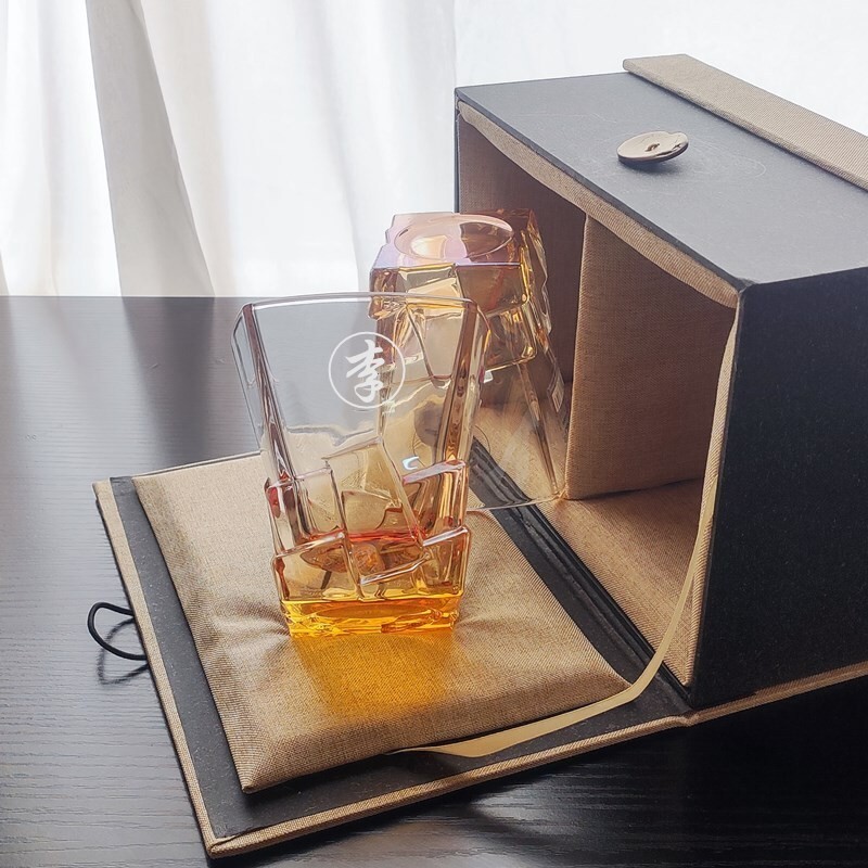 禮盒裝 玻璃杯 威士卡 啤酒杯 專用 客製化 刻字 送禮 個人 姓氏 杯組 紀念款 | 蝦皮購物