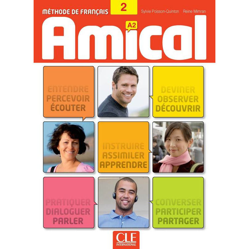 華通書坊][法語]Amical 2 (A2) - 課本+ 1MP3-CD +解答本/練習本+CD
