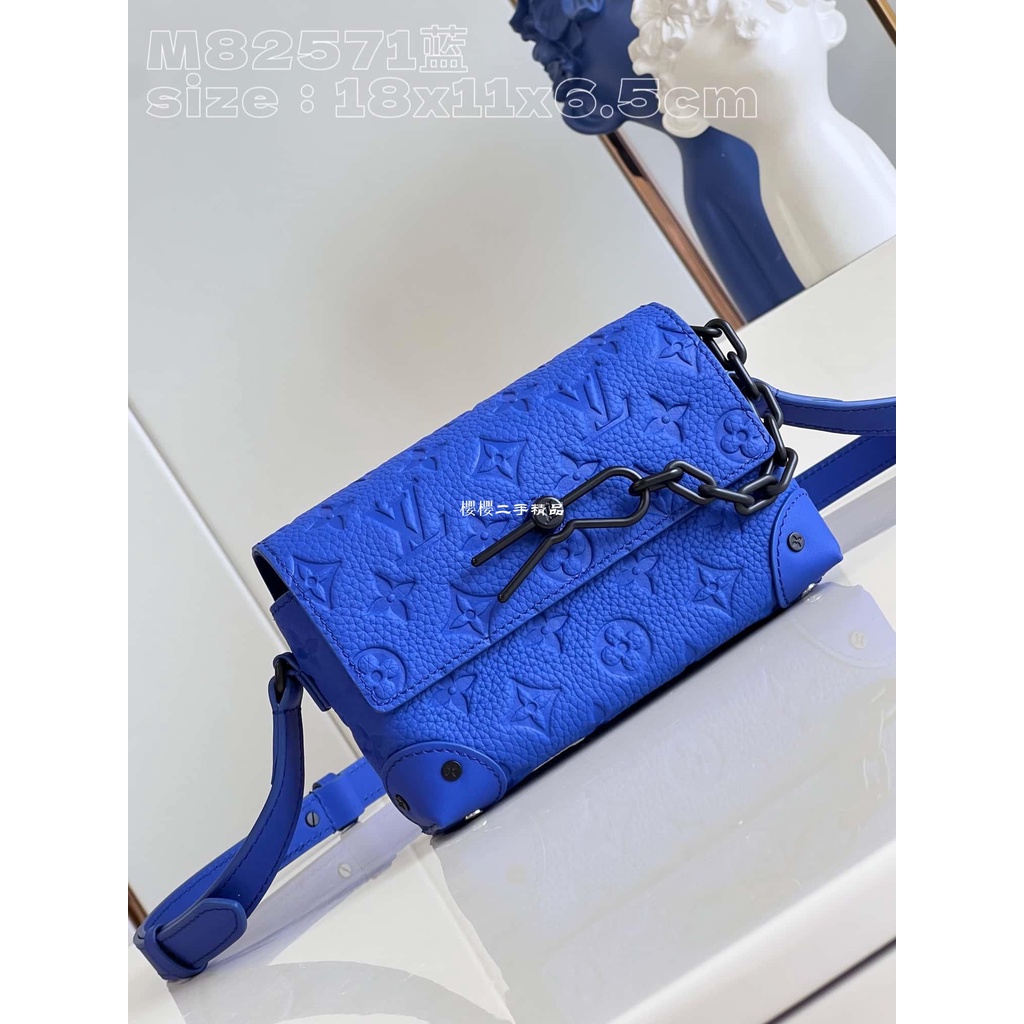 Louis Vuitton M82571 Steamer Wearable Wallet , Blue, One Size