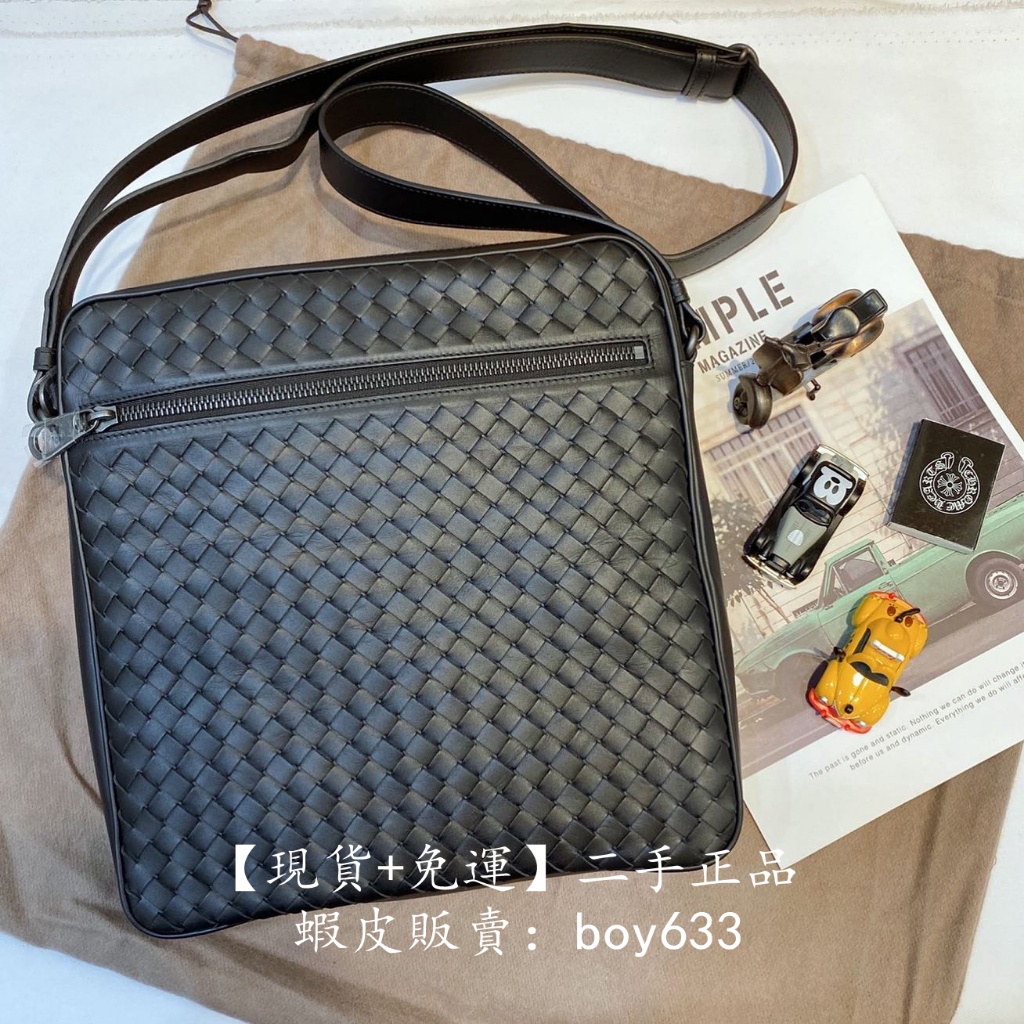 二手現貨 Bottega Veneta Bv經典編織小牛皮側背方包 商品實拍 | 蝦皮購物