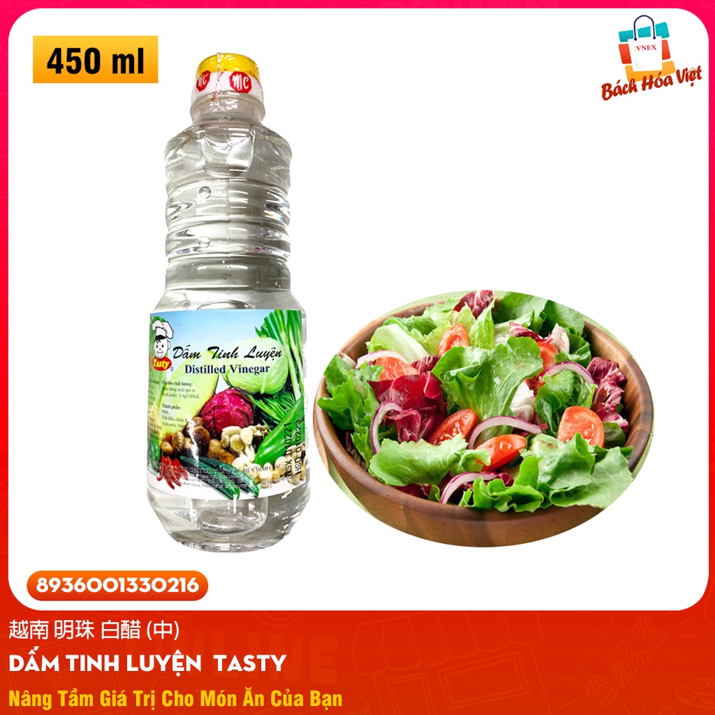 越南 明珠 白醋 (中) - Dấm Tinh Luyện MINH CHÂU TASTY (450ml) | 蝦皮購物