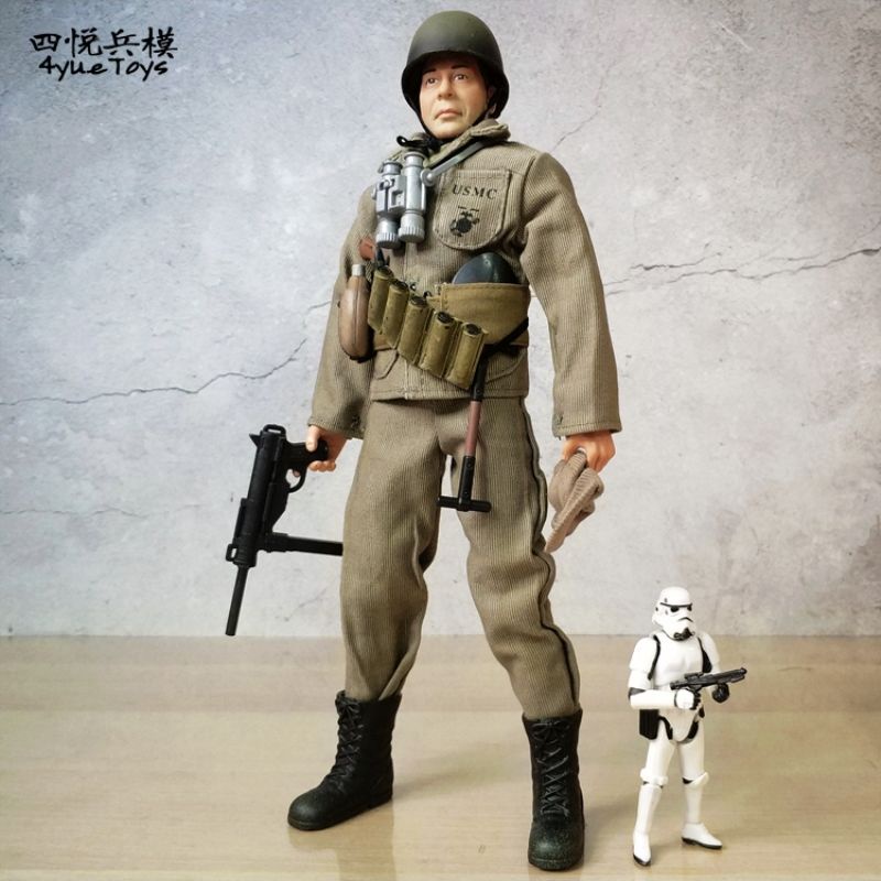 【兵人模型】組裝模型 烈火雄心消防員手辦現代兵人模型1/6可動人偶男孩玩具武器 威龍 | 蝦皮購物
