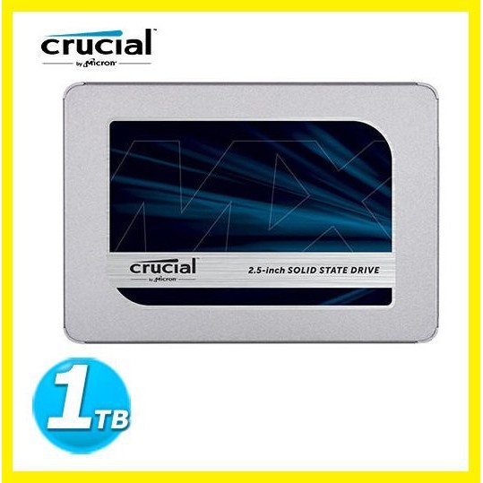 PS4 美光Micron Crucial MX500 1TB 2.5吋SSD 固態硬碟捷元公司貨【台中