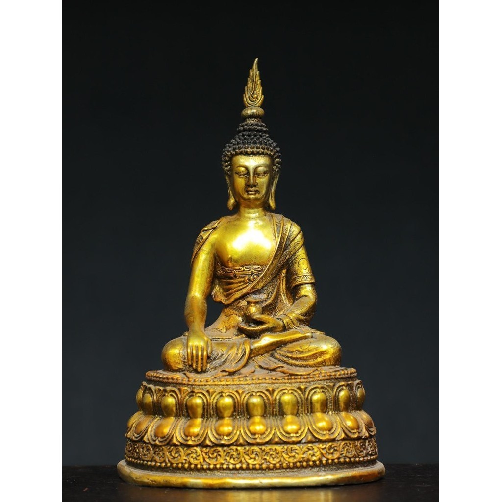 藏傳密宗銅鎏金【阿彌陀佛】佛教佛像尺寸：高26cm寬16cm厚12cm | 蝦皮購物