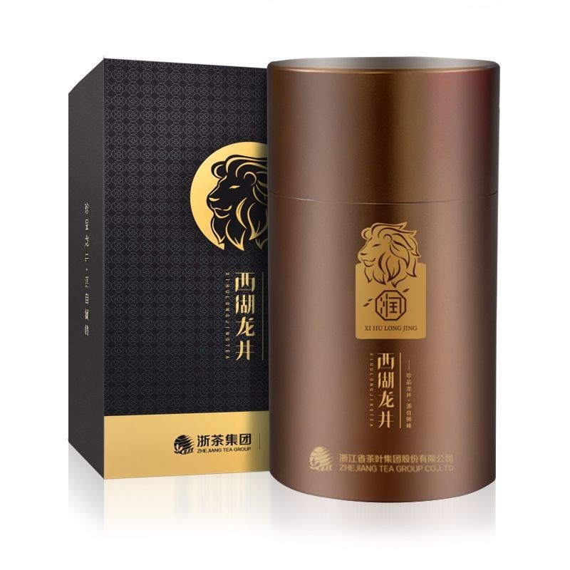 獅峰牌正宗西湖龍井明前精品潤字春茶綠茶葉50g 高檔罐裝2024新茶| 蝦皮購物