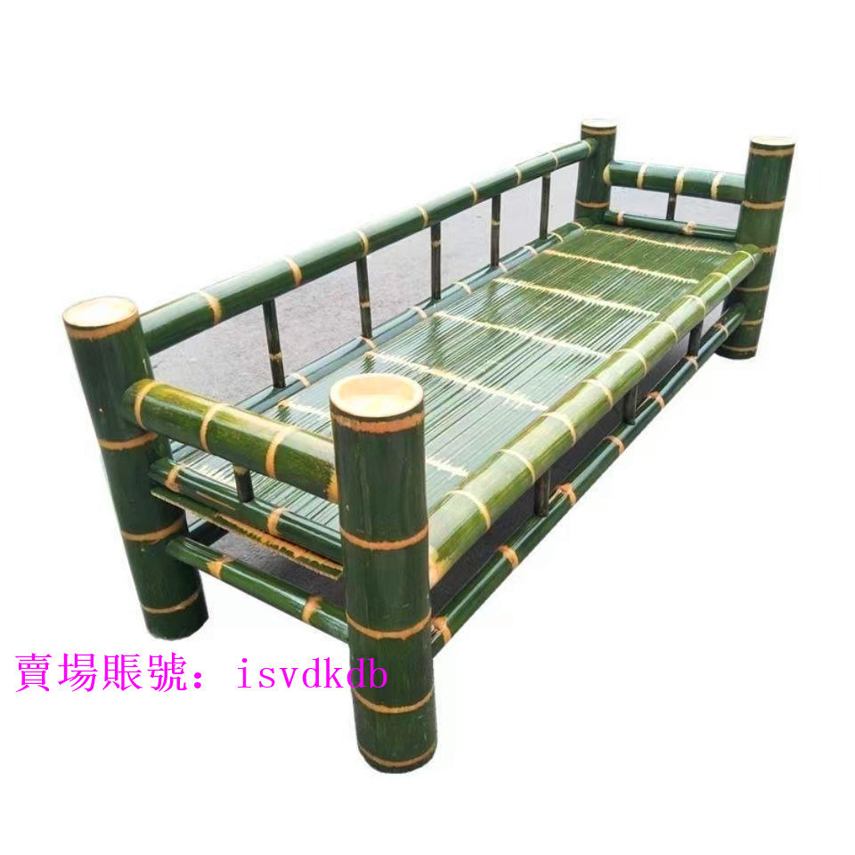 低價 新品 民宿中式竹制沙發床 純手工 竹制竹床 羅漢床 楠竹家具禪意床榻躺椅 | 蝦皮購物