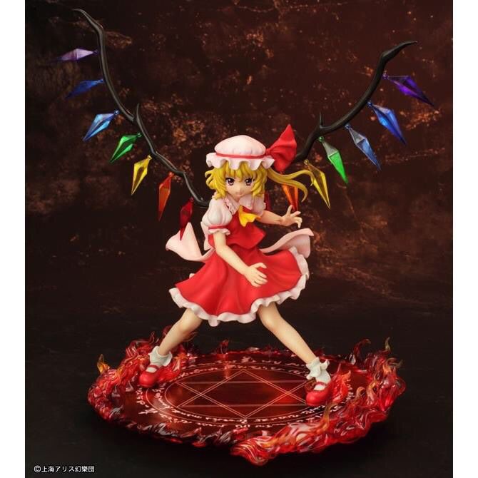 東方Project 惡魔之妹二小姐 芙蘭朵露 紅劍手辦模型擺 | 蝦皮購物