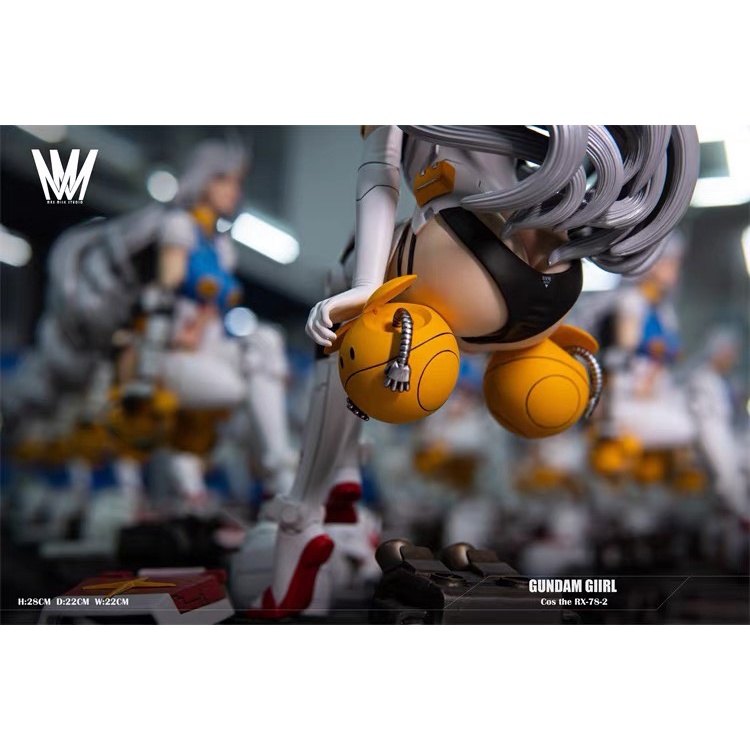 朝暮里正版現貨Chaos MMS 高達機娘cos RX-78-2 手辦雕像模型 朝暮里正版現貨Chaos MMS 高達機娘cos RX-78-2 手辦雕像模型