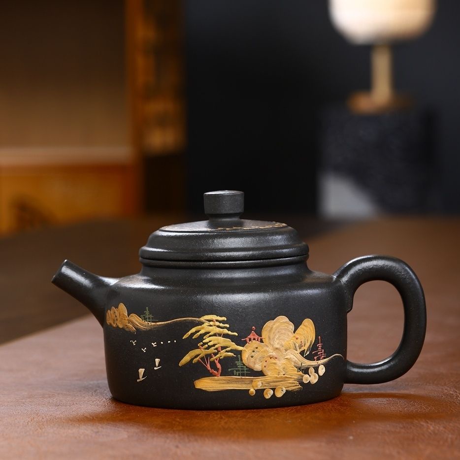 處理1978庫存仿老壺正宗宜興紫砂壺名傢顧景舟壺純手工西施石瓢壺