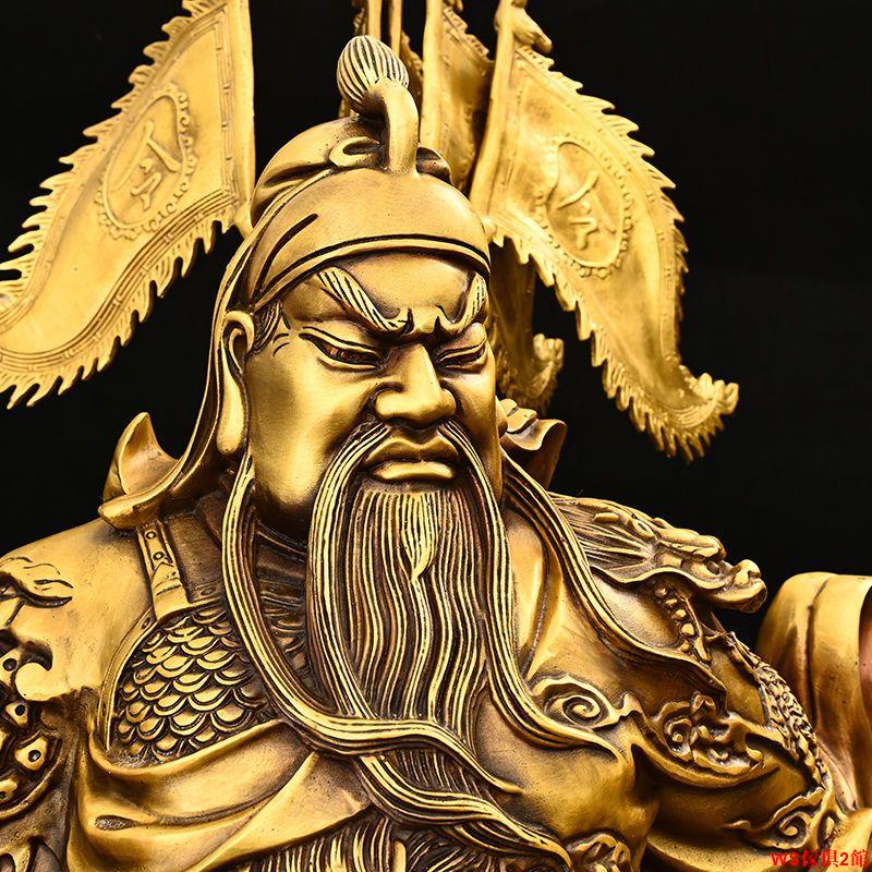 【免運】純銅九龍關公擺件武財神托寶關公立刀關二爺供養佛像大號店鋪開業WS精品 | 蝦皮購物