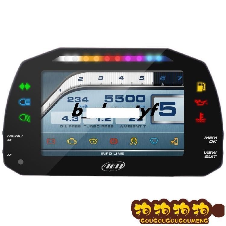 現貨免運意大利原裝AIM Motorsport MXsL Dash Display 賽車儀錶 | 蝦皮購物