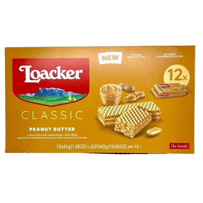 【Japan】 [1 box] Roaka Classic 12 pieces (peanut butter) 蝦皮購物