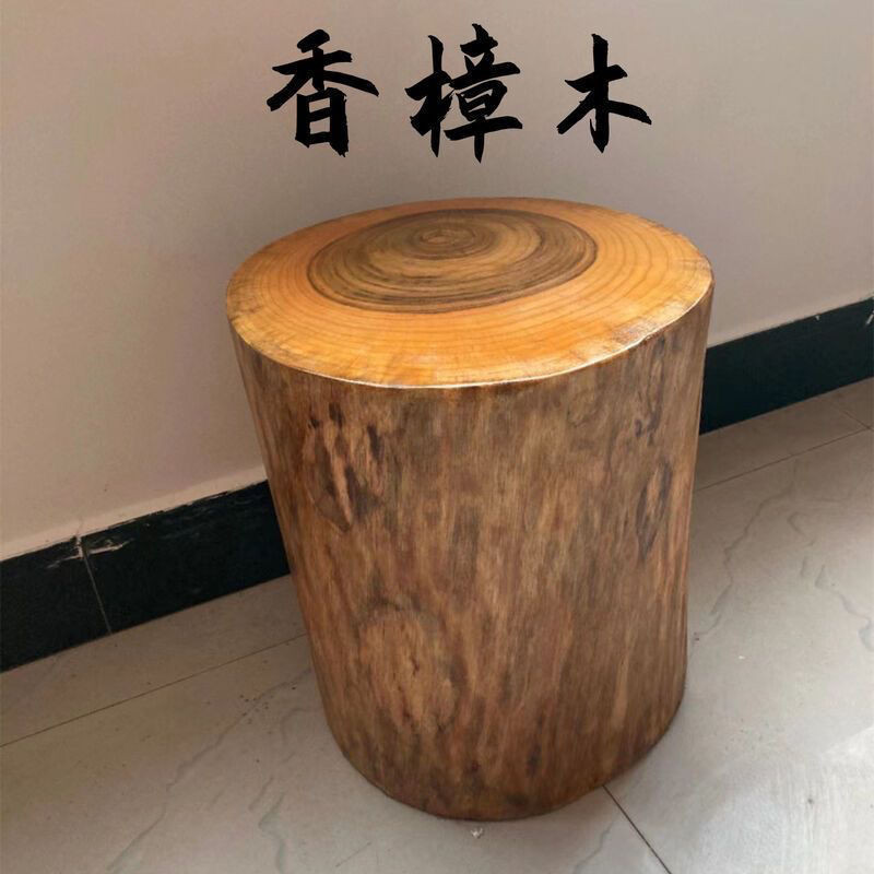 復古傢飾 庭院椅 木墩子 木墩椅 香樟實木根鵰凳子原木樹樁圓凳樹木墩底座擺件傢用茶幾木頭凳大板 | 蝦皮購物