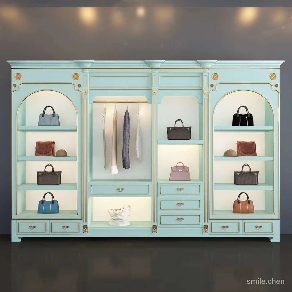 【免稅到府】定作高檔烤漆多功能展示櫃直播間展廳服裝店鞋店包包店鋪開店展櫃 | 蝦皮購物