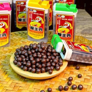 【超大份量】猴王丹零食8090後懷舊童年回憶小賣部/零食陳皮話梅陳皮丹瓶裝 休閒零食 台灣出貨 | 蝦皮購物