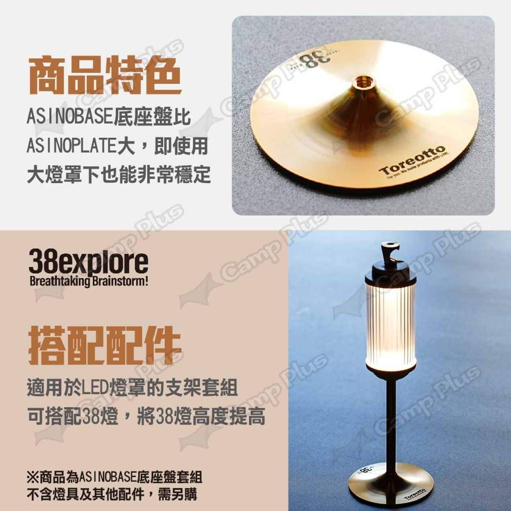 38explore｜Asinobase｜38 燈底座盤
