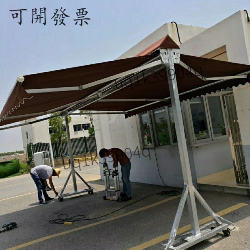 【可訂尺寸 免運】多功能伸縮雨棚遮陽雨篷遮雨棚推拉雨棚太陽傘電動雨篷帳篷停車棚 9EHA | 蝦皮購物