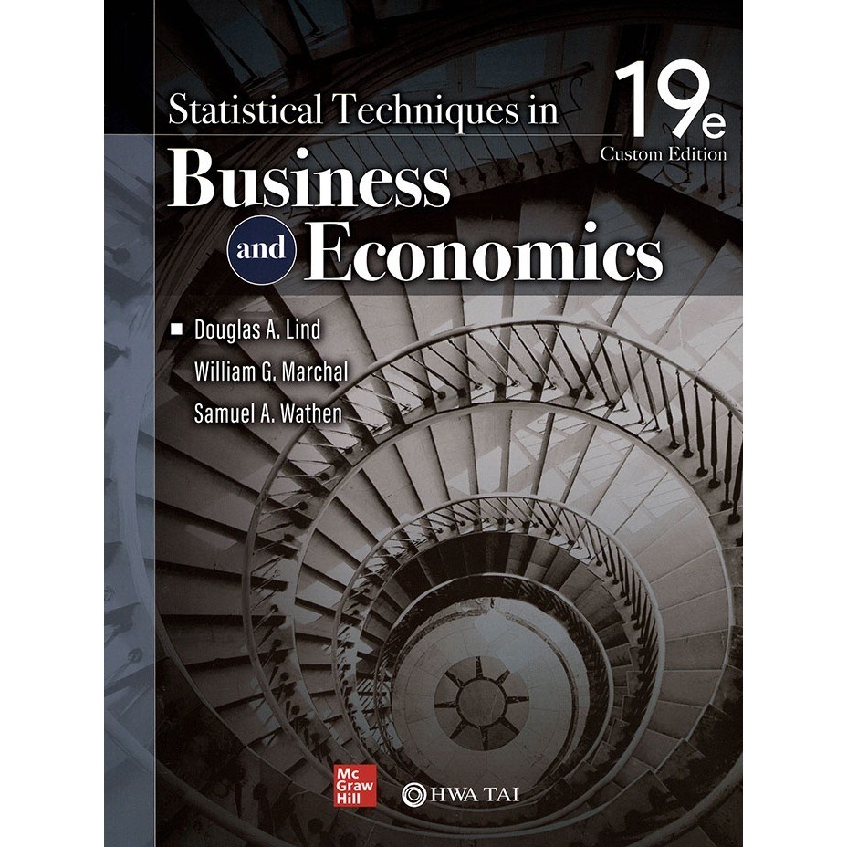 華通書坊]Statistical Techniques in Business and Economics(Custom