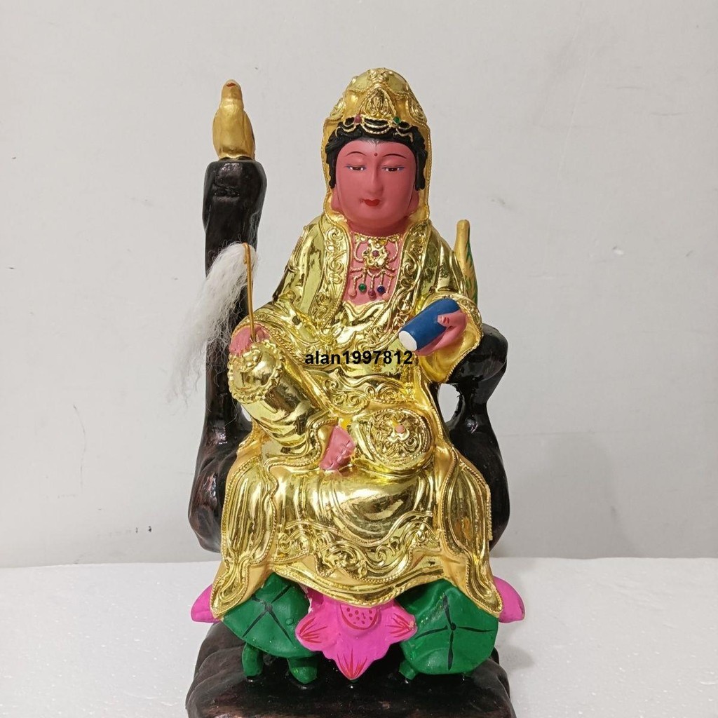 觀音木雕 舊藏老木雕坐觀世音菩薩佛像大尺寸木雕自在觀音佛像