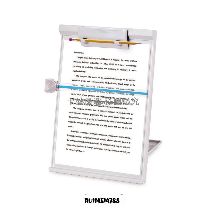 JIELISI Portable Multifunctional Magnetic White Board Paper Clipboard  Bookstand Reading with Pen Slot for Reading Writing - AliExpress