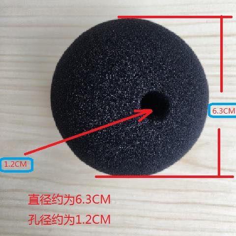 Product image 通用噪音計防風球海綿球吸音棉球隔音
