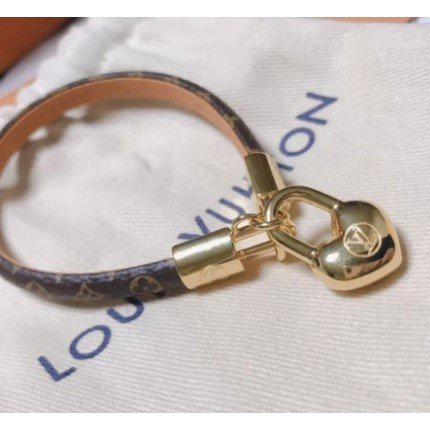 Louis Vuitton Crazy in lock bracelet (M6451F, M6451E) in 2023