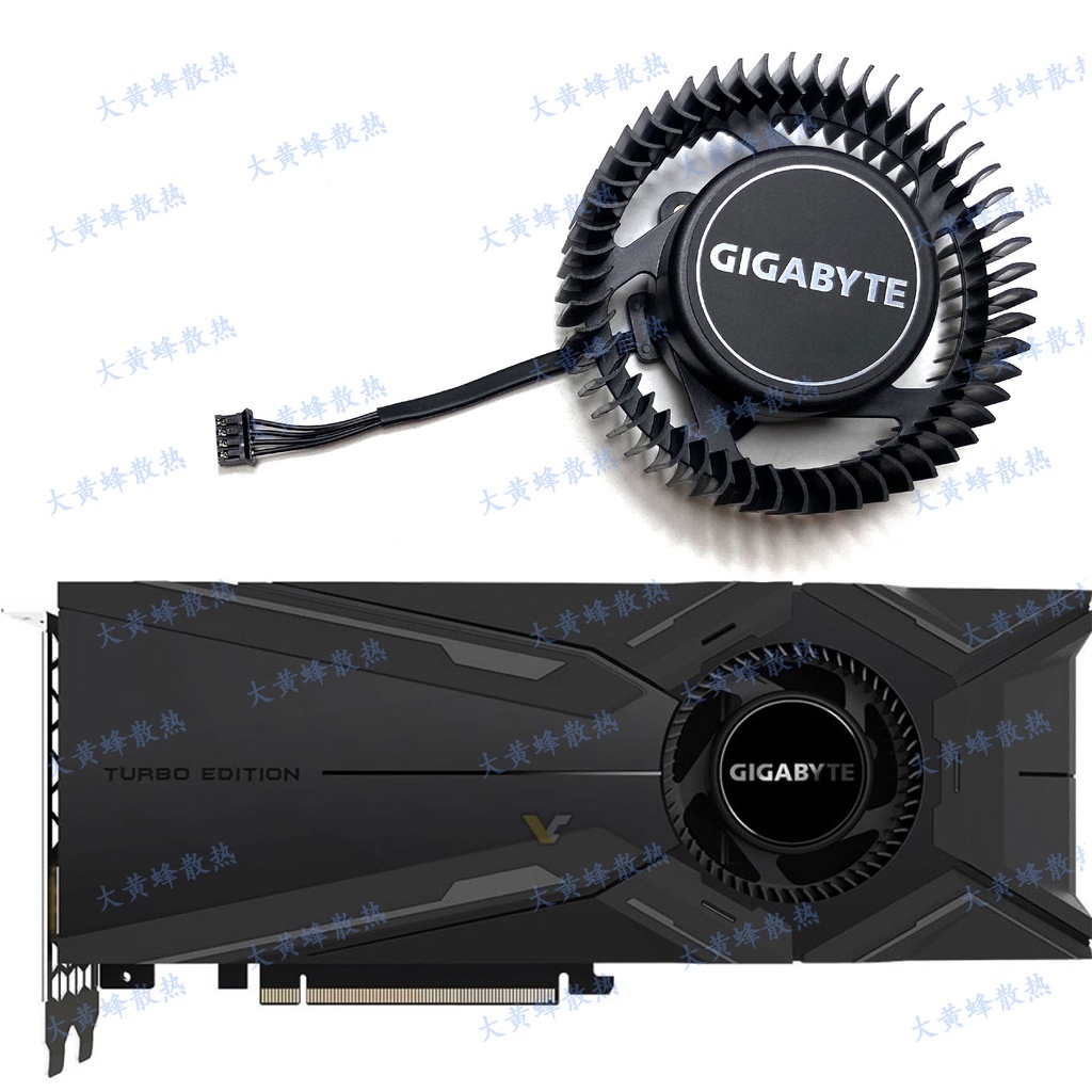 顯卡風扇】GIGABYTE技嘉RTX2080 2080ti GTX1080 1080ti Turbo公版渦輪