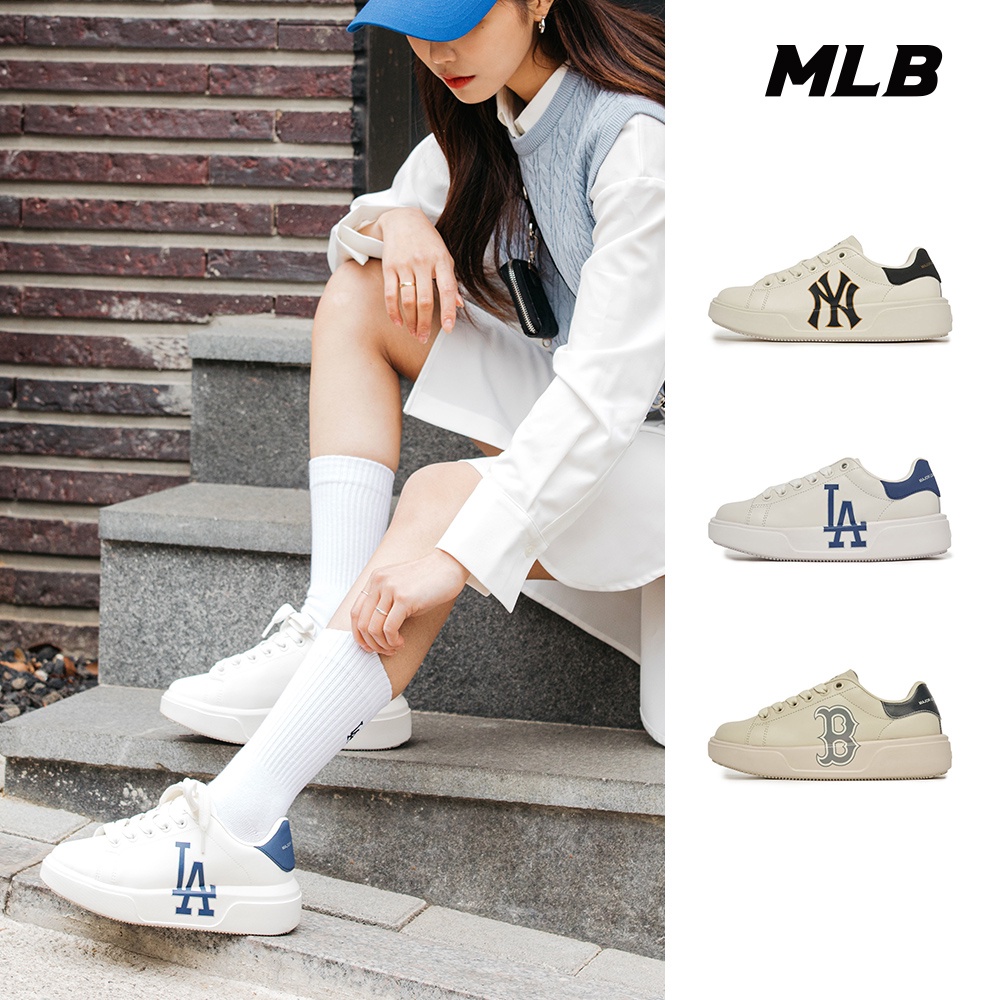 歐美代購 免稅正品 MLB 老爹鞋 Chunky Classic系列 紅襪/洋基/道奇隊(3ASXCCB3N-三色任選) | 蝦皮購物